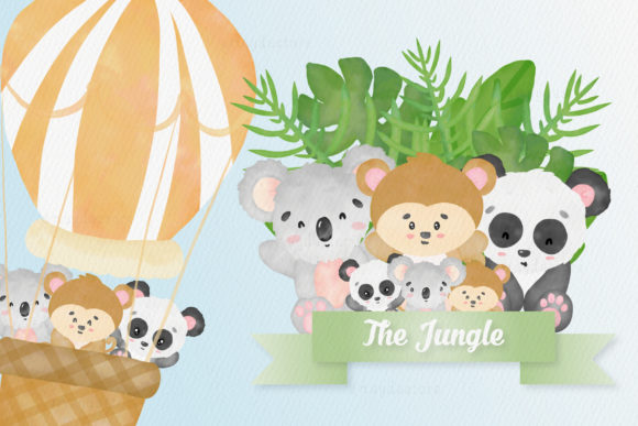 Cute Animals Jungle Watercolor Clipart: Crafting Review