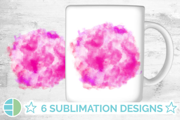 Pink Watercolor Sublimation Background